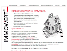 Tablet Screenshot of immowert.de
